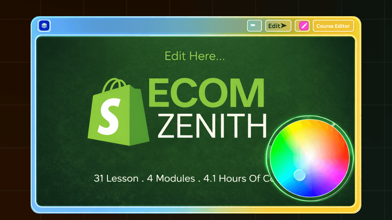 Modify every course element