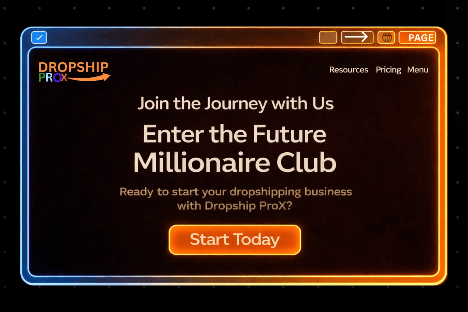 Plug & play landing page in 2 mins No Code